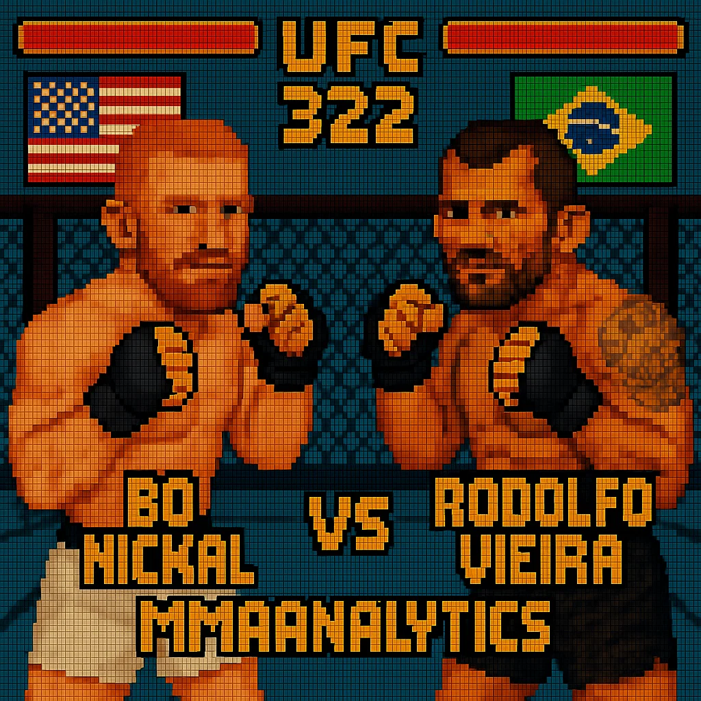 Bo Nickal vs Rodolfo Vieira - UFC 322